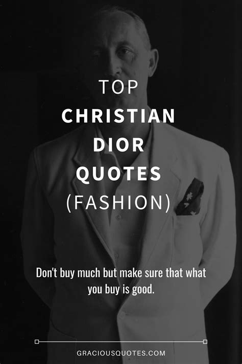 famous christian dior quotes